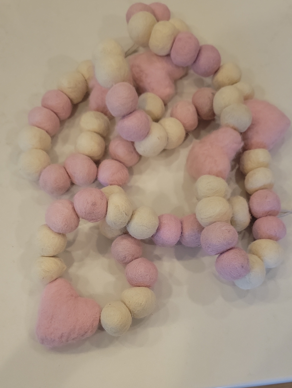 Love & Cupcakes Heart Garland